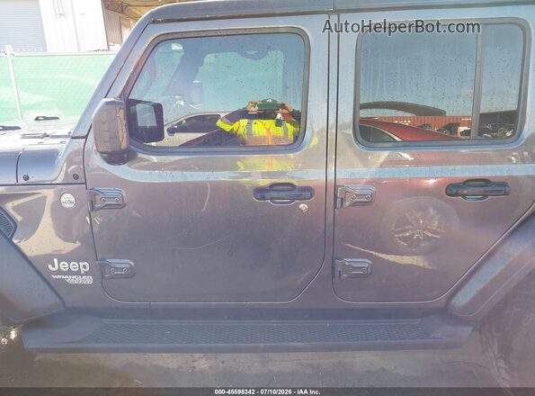 1C4HJXDN9LW106477 2020 JEEP WRANGLER UNLIMITED Gray Widok wnętrza 360 stopni