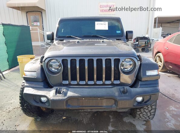 1C4HJXDN9LW106477 2020 JEEP WRANGLER UNLIMITED Gray Widok zestawu wskaźników