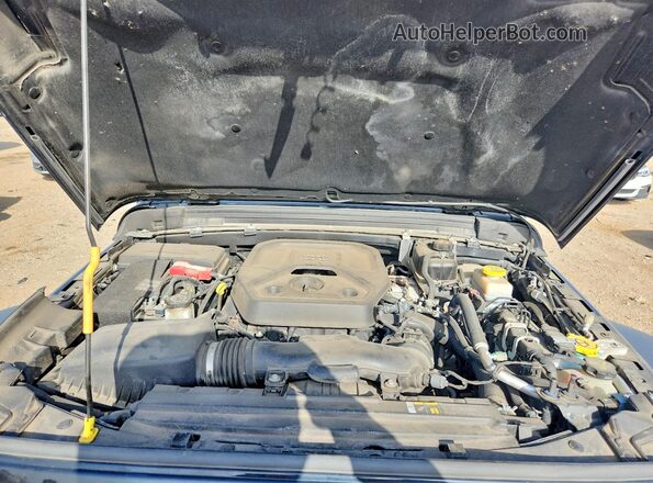 1C4HJXDN9LW119892 2020 JEEP WRANGLER Черный Вид задней части салона