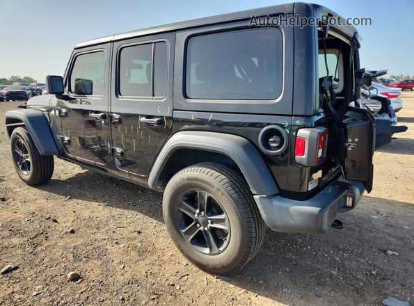 1C4HJXDN9LW119892 2020 JEEP WRANGLER Черный Задняя левая четверть