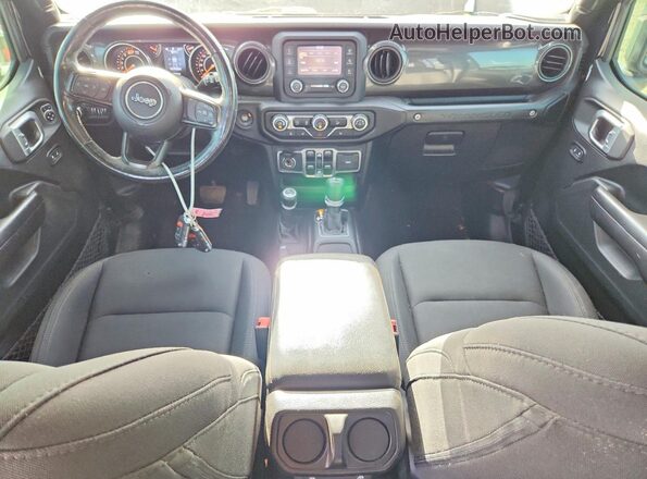 1C4HJXDN9LW119892 2020 JEEP WRANGLER Черный Вид панели приборов