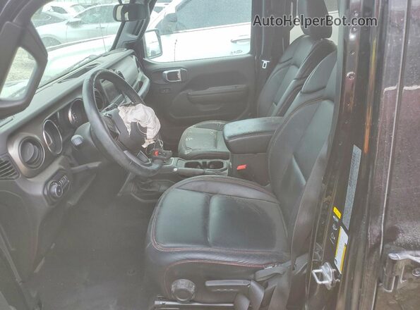 1C4HJXDN9LW167148 2020 JEEP WRANGLER Black Вид салону спереду
