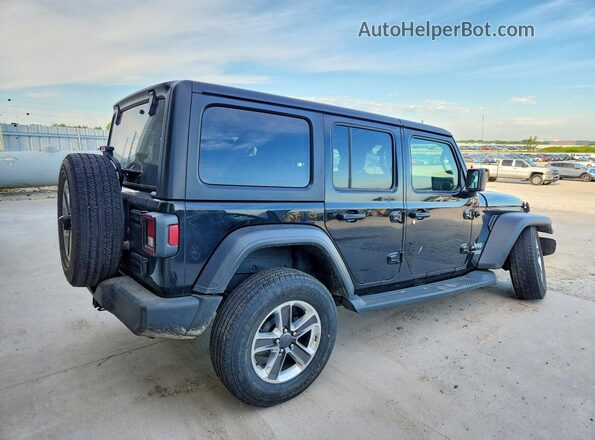 1C4HJXDN9LW167148 2020 JEEP WRANGLER Black Задня права чверть