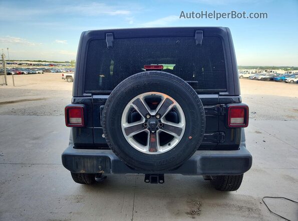 1C4HJXDN9LW167148 2020 JEEP WRANGLER Black Вид ззаду