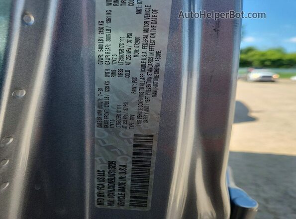 1C4HJXDN9LW313239 2020 JEEP WRANGLER Silver Вид наклейки з VIN-кодом