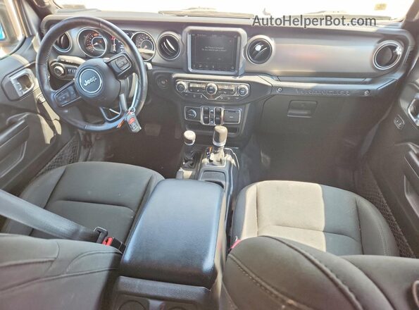 1C4HJXDN9LW313239 2020 JEEP WRANGLER Silver Вид панелі приладів
