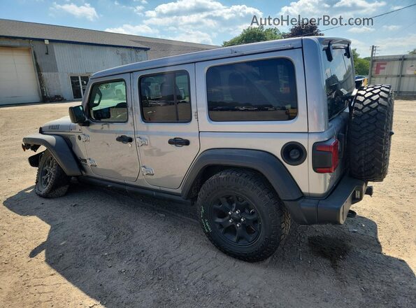 1C4HJXDN9LW313239 2020 JEEP WRANGLER Silver Задня ліва чверть