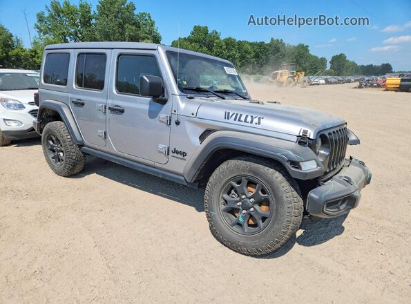 1C4HJXDN9LW313239 2020 JEEP WRANGLER Silver Передня права чверть