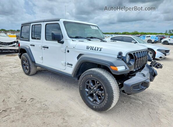 1C4HJXDN9MW832597 2021 JEEP WRANGLER White Front right