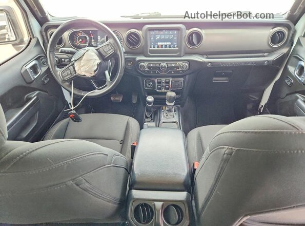 1C4HJXDN9MW832597 2021 JEEP WRANGLER White Dashboard view