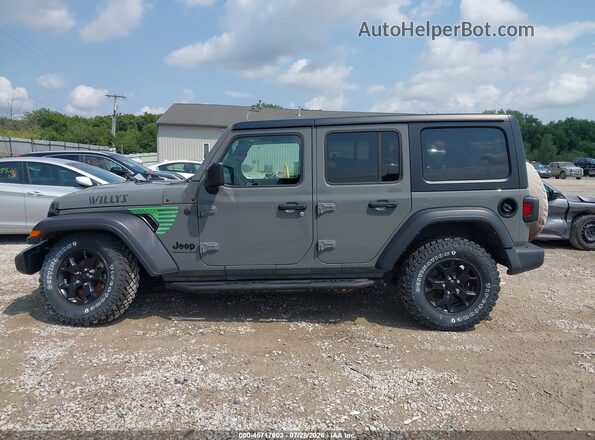 1C4HJXDN9PW500700 2023 JEEP WRANGLER Gray 360 interior view