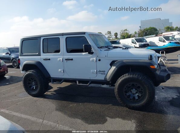 1C4HJXDNXJW331701 2018 JEEP WRANGLER UNLIMITED Белый Панорамный вид салона 360°