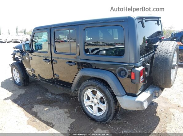 1C4HJXDNXKW622524 2019 JEEP WRANGLER UNLIMITED Black უკანა მარცხენა