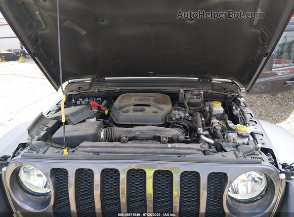 1C4HJXDNXLW227115 2020 JEEP WRANGLER UNLIMITED Gray Widok z tyłu