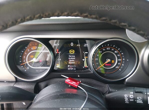 1C4HJXDNXLW227115 2020 JEEP WRANGLER UNLIMITED Gray Widok tylnych siedzeń