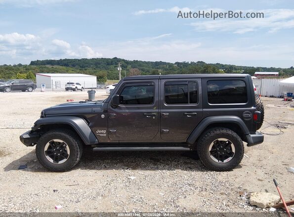 1C4HJXDNXLW227115 2020 JEEP WRANGLER UNLIMITED Gray Widok wnętrza 360 stopni
