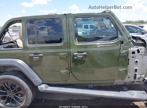 1C4HJXDNXLW278324 2020 JEEP WRANGLER UNLIMITED Gray Widok wnętrza z tyłu