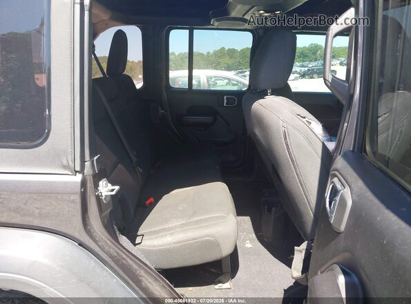 1C4HJXDNXMW611445 2021 JEEP WRANGLER UNLIMITED Gray VIN sticker view