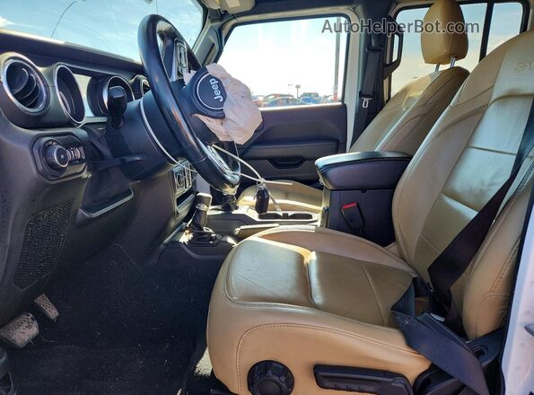1C4HJXEG2KW541419 2019 JEEP WRANGLER White წინა სალონის ხედი