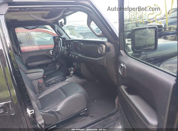 1C4HJXEG2KW589101 2019 JEEP WRANGLER UNLIMITED Черный Вид салона спереди