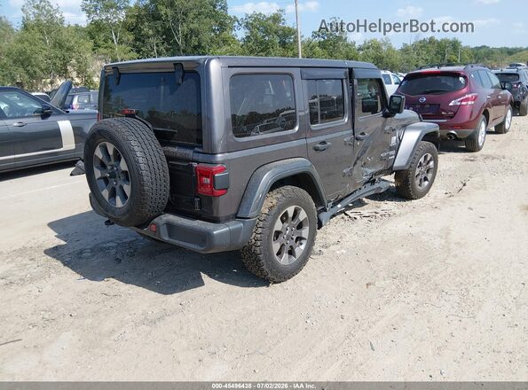 1C4HJXEG5JW127775 2018 JEEP WRANGLER UNLIMITED Gray Tył prawy