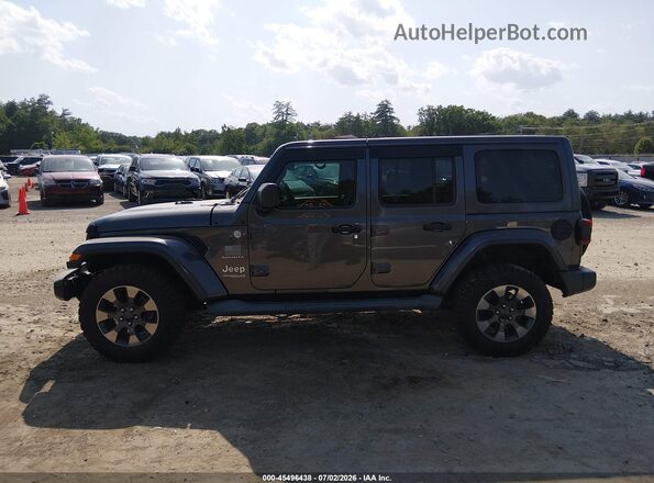 1C4HJXEG5JW127775 2018 JEEP WRANGLER UNLIMITED Gray Widok wnętrza 360 stopni