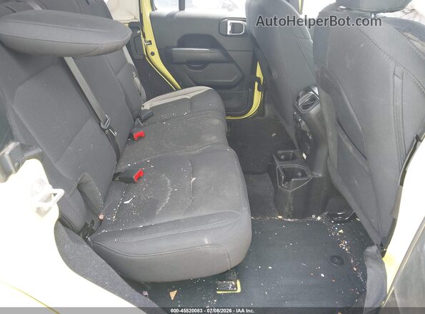 1C4HJXEN0PW702646 2023 JEEP WRANGLER Желтый Вид наклейки с VIN-кодом