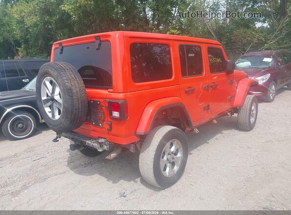 1C4HJXEN2LW115729 2020 JEEP WRANGLER Orange უკანა მარჯვენა