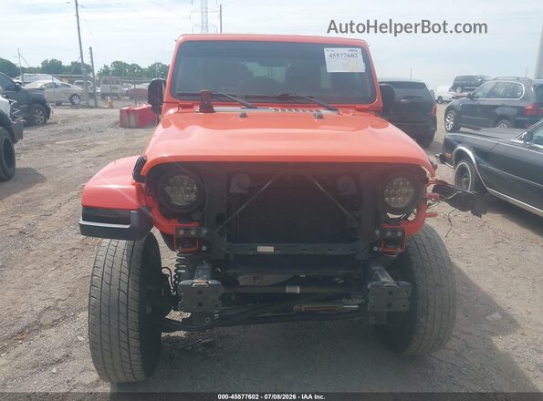 1C4HJXEN2LW115729 2020 JEEP WRANGLER Orange წინა ხედი