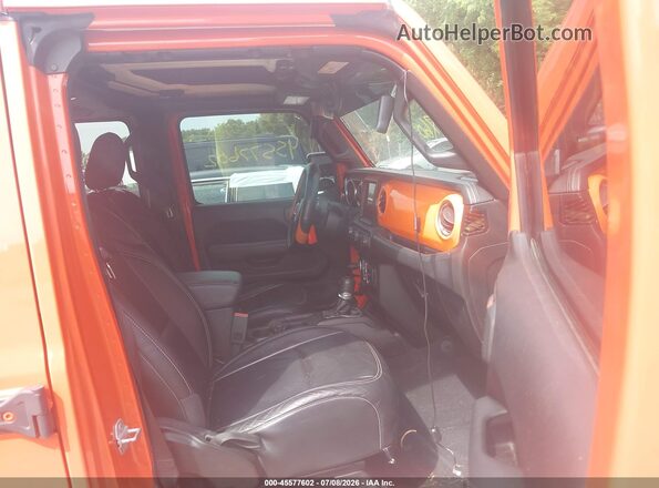 1C4HJXEN2LW115729 2020 JEEP WRANGLER Orange წინა სალონის ხედი