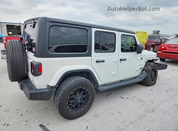 1C4HJXEN2LW204412 2020 JEEP WRANGLER White Հետևի աջ