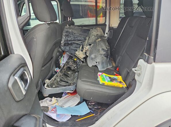 1C4HJXEN2LW204412 2020 JEEP WRANGLER White Հետևի նստատեղերի տեսք