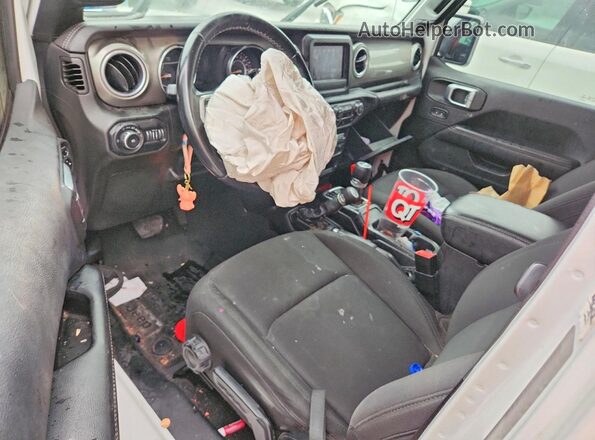 1C4HJXEN2LW204412 2020 JEEP WRANGLER White Առջևի վահանակի տեսք