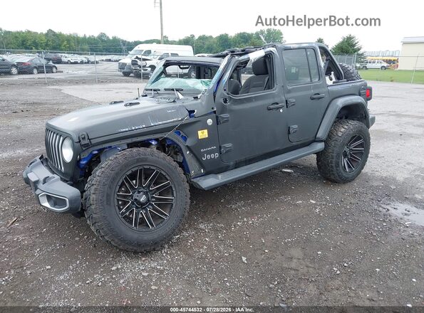 1C4HJXEN2LW220772 2020 JEEP WRANGLER Black Передня ліва чверть