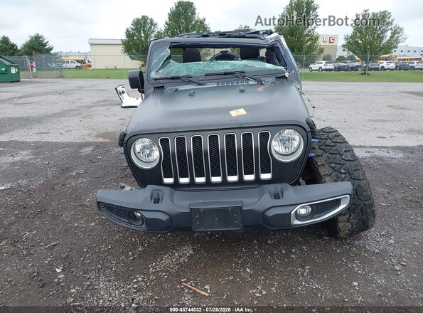 1C4HJXEN2LW220772 2020 JEEP WRANGLER Black Вид щитка приладів
