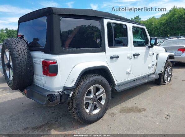 1C4HJXEN2MW548971 2021 JEEP WRANGLER UNLIMITED White Հետևի աջ