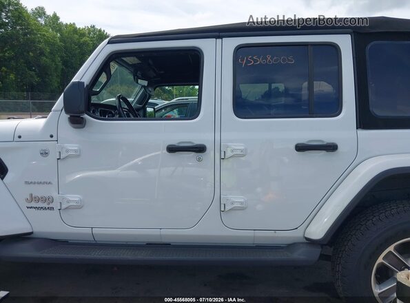 1C4HJXEN2MW548971 2021 JEEP WRANGLER UNLIMITED White Սալոնի 360 աստիճան տեսք