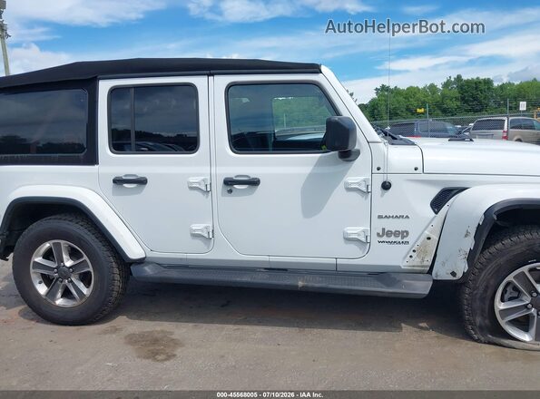 1C4HJXEN2MW548971 2021 JEEP WRANGLER UNLIMITED White Սալոնի հետևի տեսք