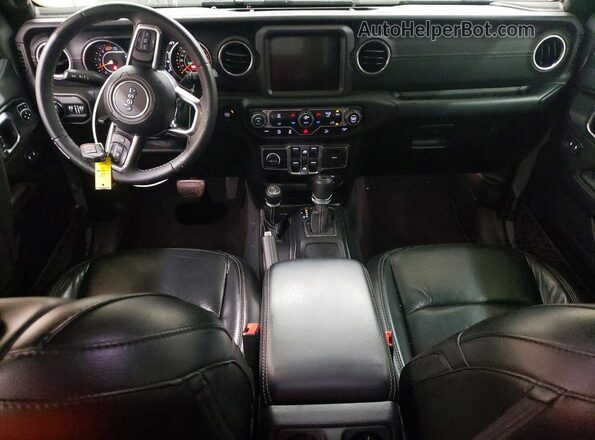1C4HJXEN4JW237053 2018 JEEP WRANGLER Gray Առջևի վահանակի տեսք