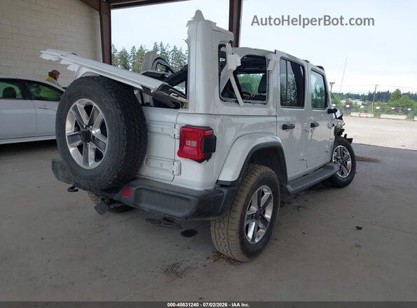 1C4HJXEN4KW618449 2019 JEEP WRANGLER UNLIMITED White Задня права чверть