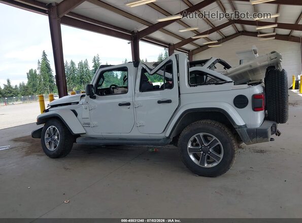1C4HJXEN4KW618449 2019 JEEP WRANGLER UNLIMITED White Панорамний вид салону 360°