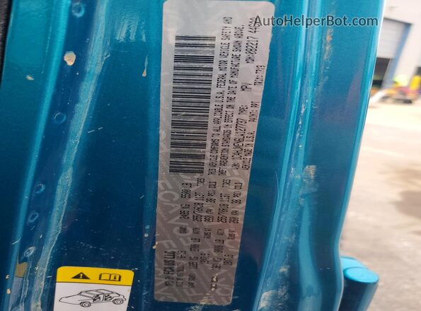 1C4HJXEN6LW127737 2020 JEEP WRANGLER Бирюзовый Вид подкапотного пространства