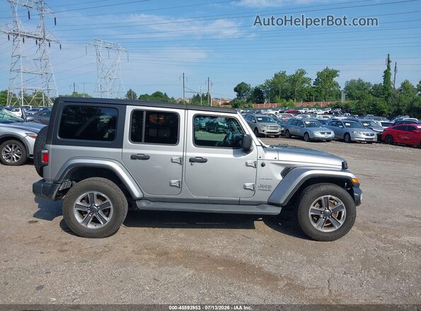 1C4HJXEN6LW213856 2020 JEEP WRANGLER UNLIMITED Gray Вид задньої частини салону