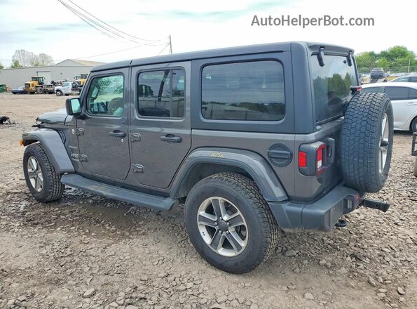 1C4HJXEN6NW208952 2022 JEEP WRANGLER Gray უკანა მარცხენა