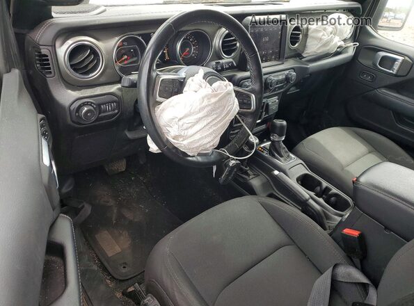 1C4HJXEN6NW208952 2022 JEEP WRANGLER Gray წინა პანელის ხედი