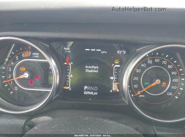 1C4HJXEN7LW172282 2020 JEEP WRANGLER Белый Вид задних сидений