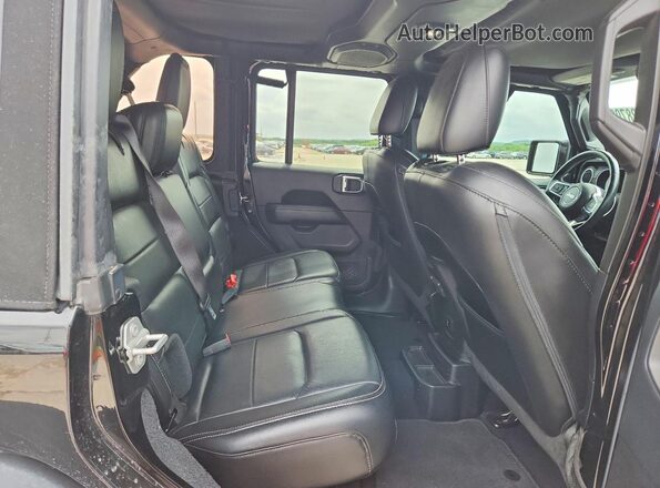 1C4HJXEN8JW176273 2018 JEEP WRANGLER Black Vista de los asientos traseros