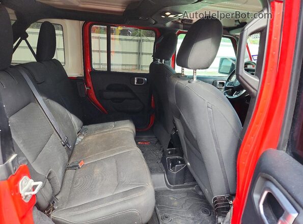 1C4HJXEN8KW511307 2019 JEEP WRANGLER Red Rear interior view