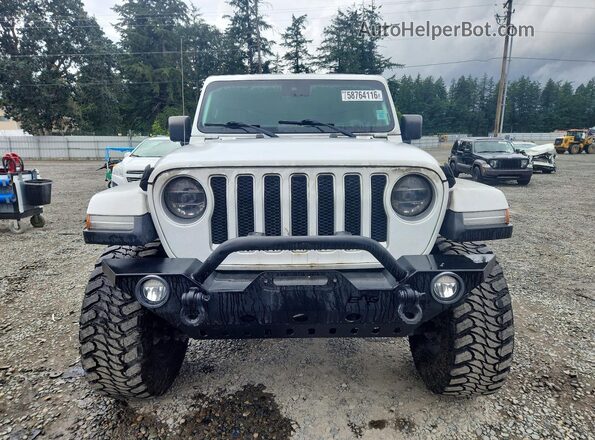1C4HJXEN8KW618387 2019 JEEP WRANGLER White Widok z przodu