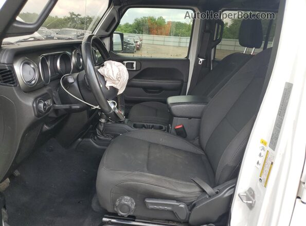 1C4HJXEN8LW127657 2020 JEEP WRANGLER White Вид салону спереду